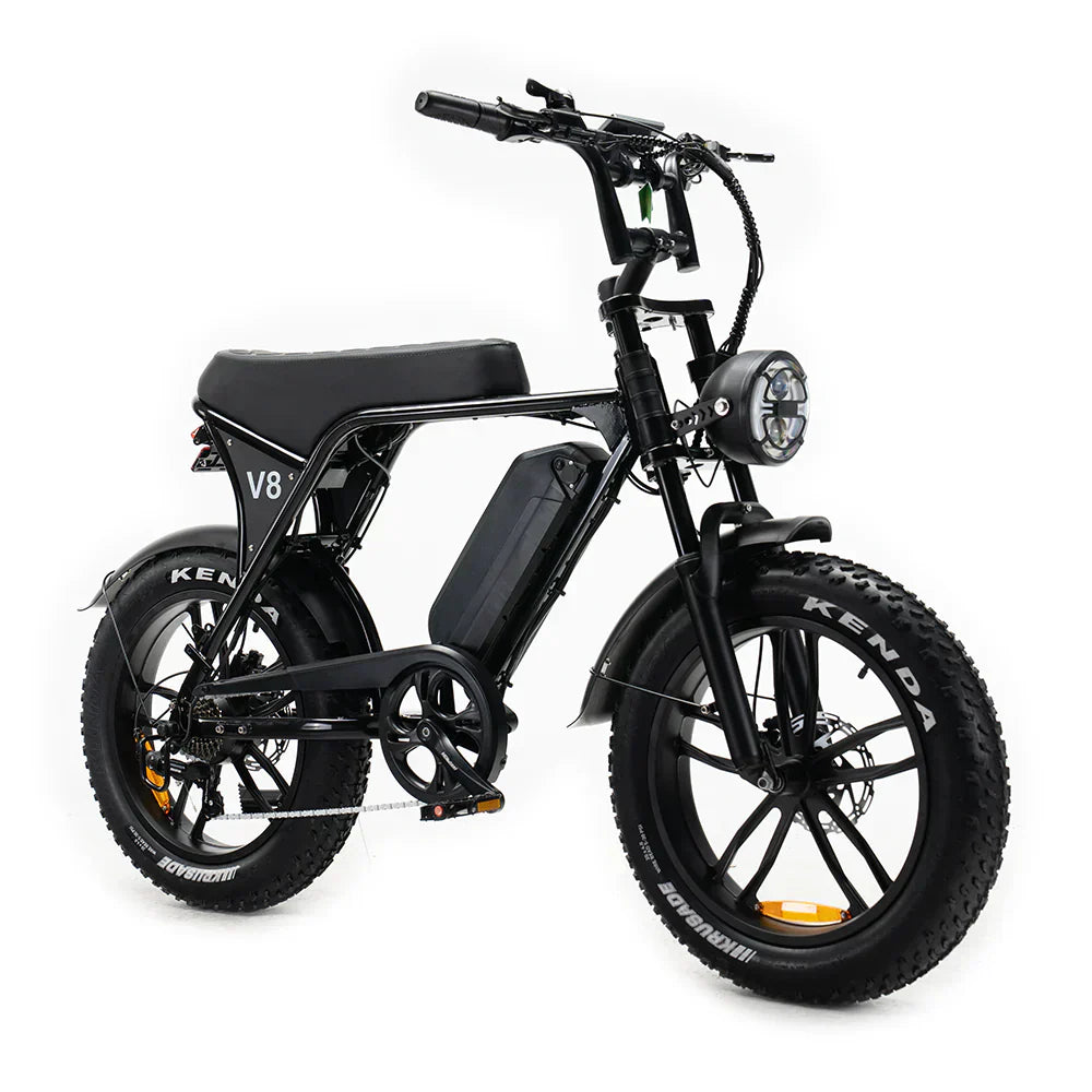 V8 Max 3.0 500 WATT + Achterzitje + Voetsteuntjes + Alarm